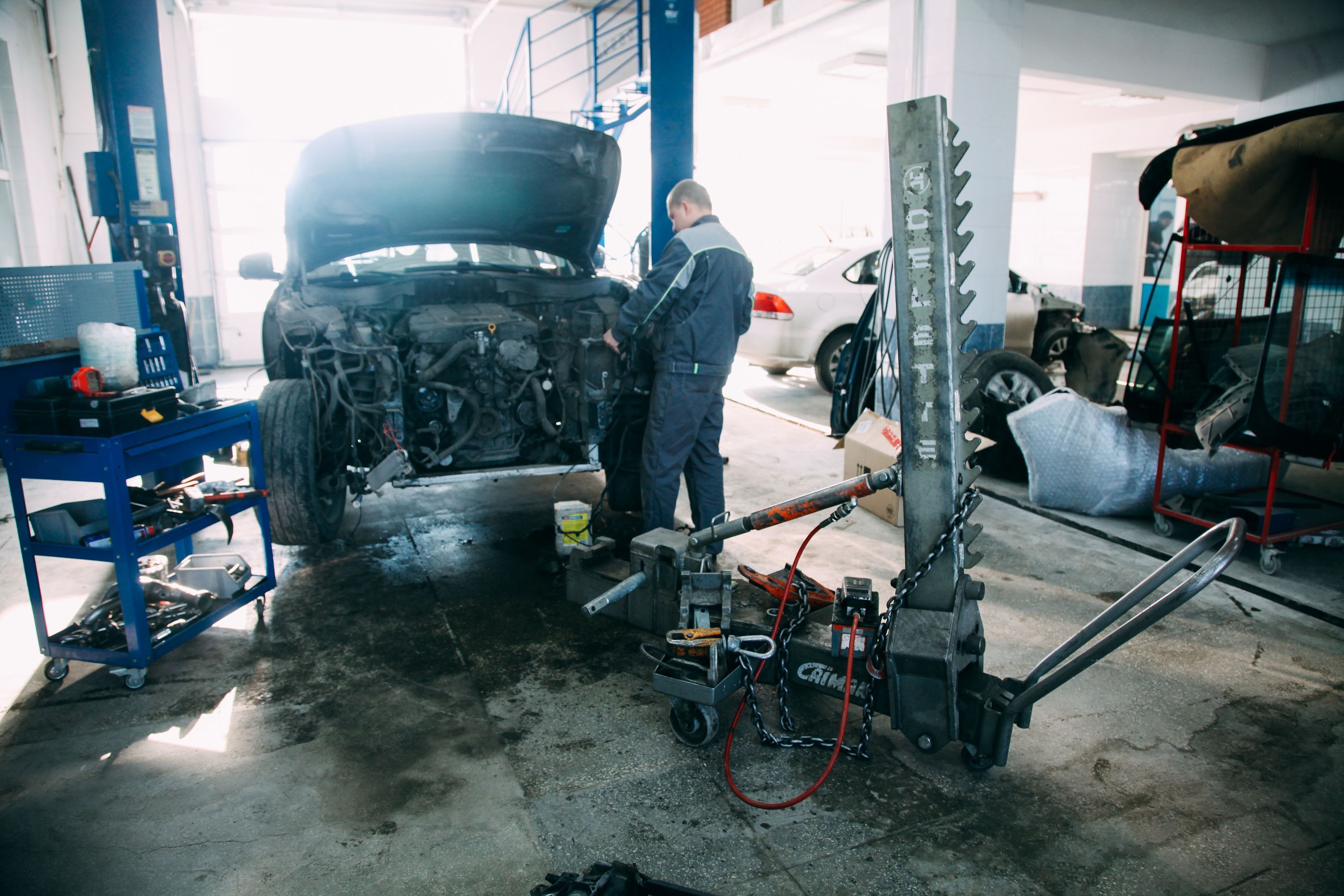 Ремонт лонжерона